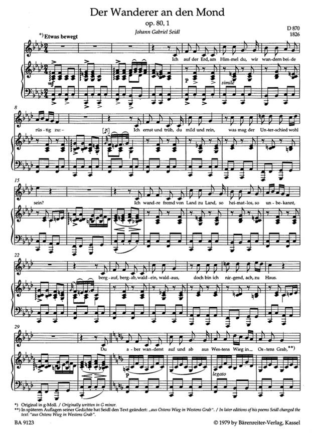 Lieder, Volume 3